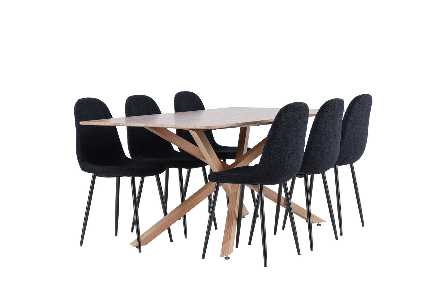 Piazza Matbord med Polar Stolarna – MDF