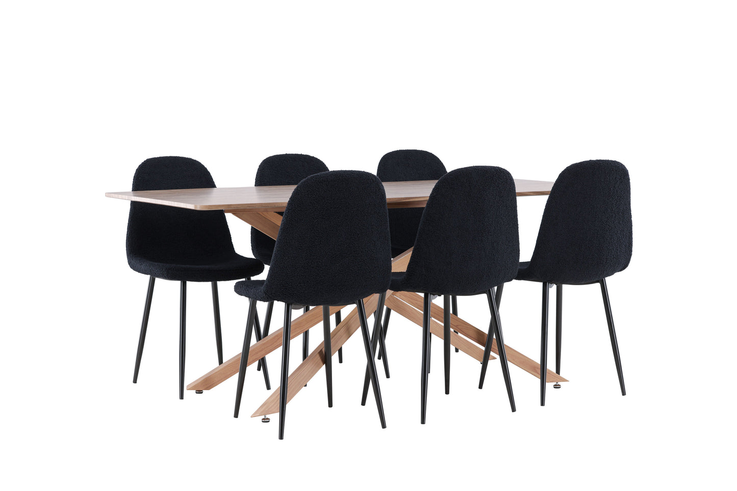 Piazza Matbord med Polar Stolarna – MDF