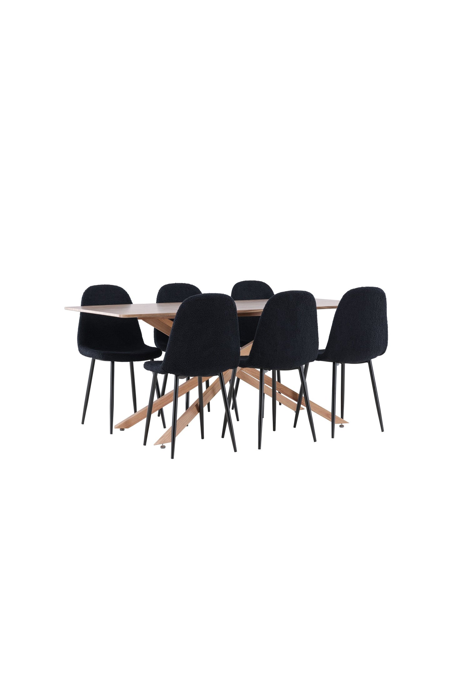 Piazza Matbord med Polar Stolarna – MDF