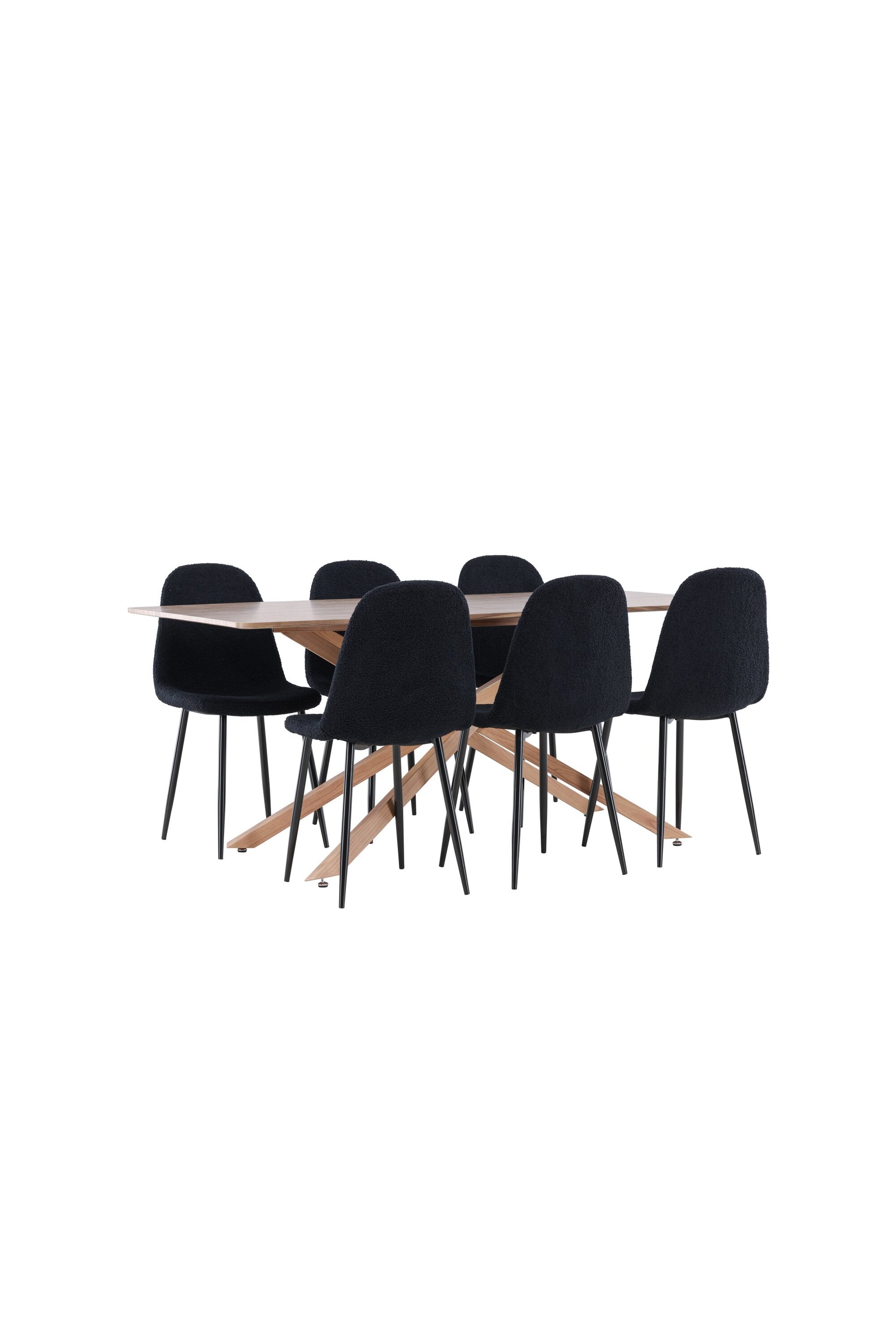 Piazza Matbord med Polar Stolarna – MDF