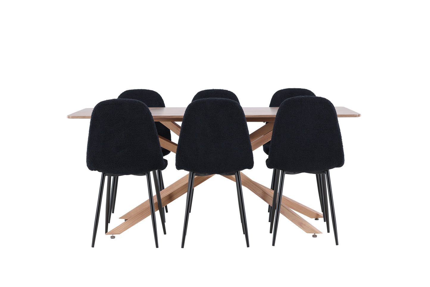 Piazza Matbord med Polar Stolarna – MDF