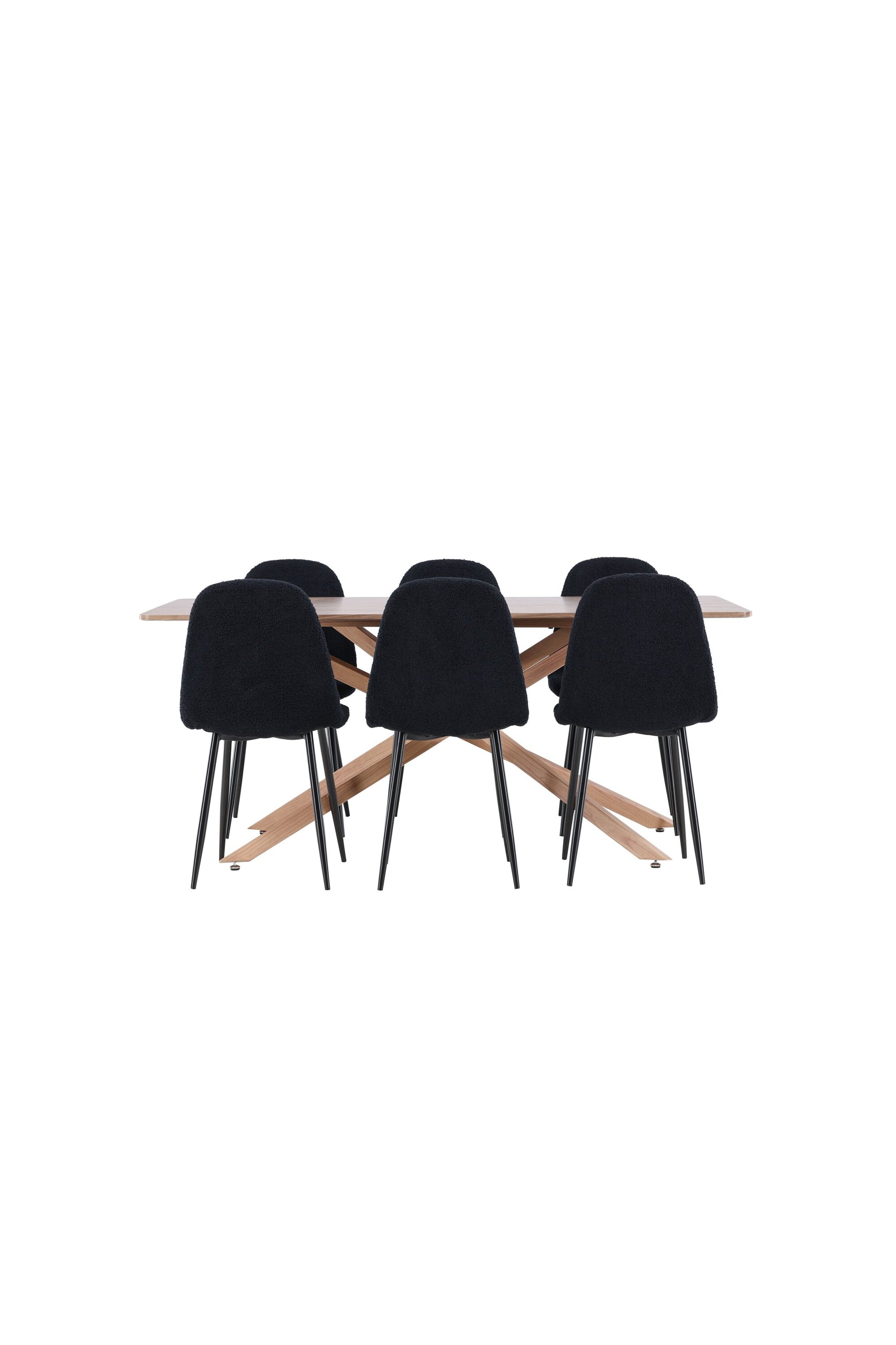 Piazza Matbord med Polar Stolarna – MDF