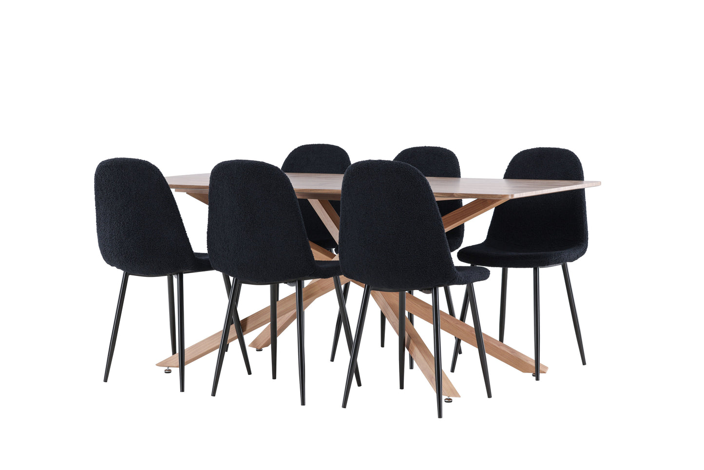 Piazza Matbord med Polar Stolarna – MDF