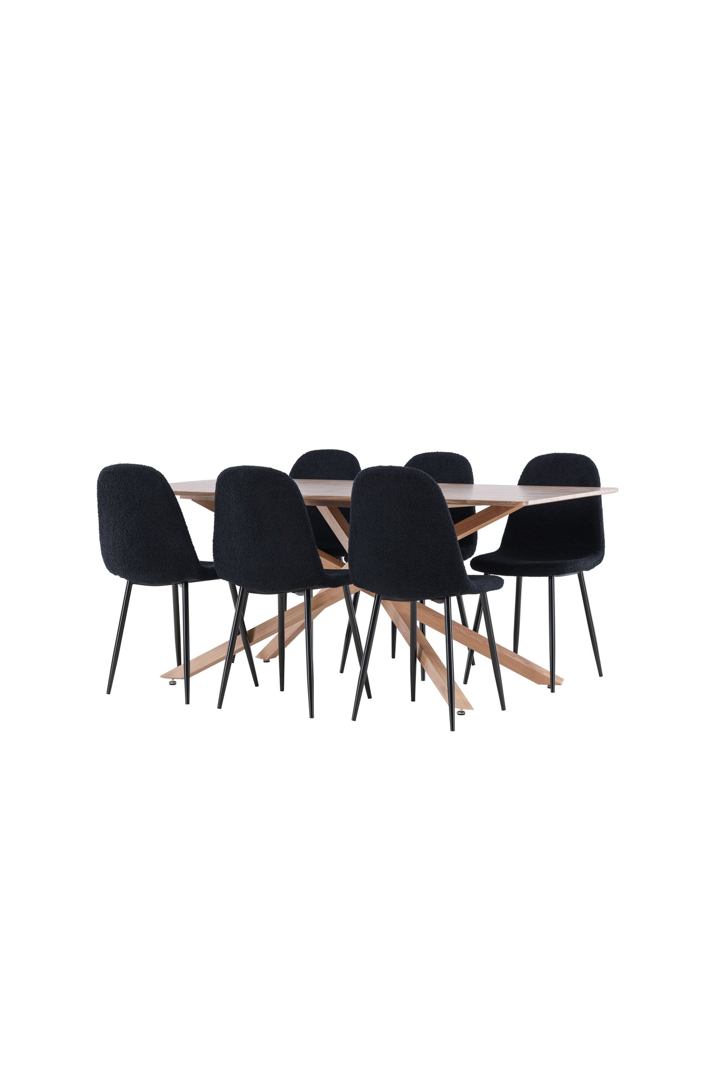 Piazza Matbord med Polar Stolarna – MDF