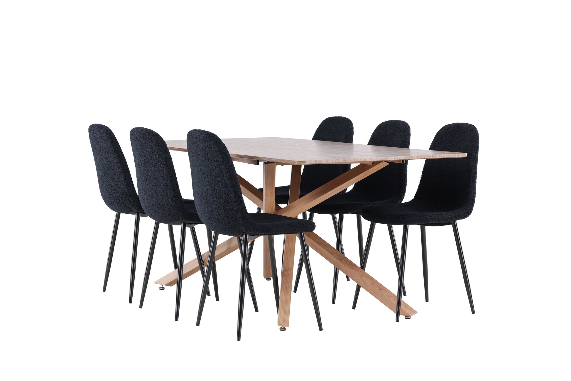 Piazza Matbord med Polar Stolarna – MDF