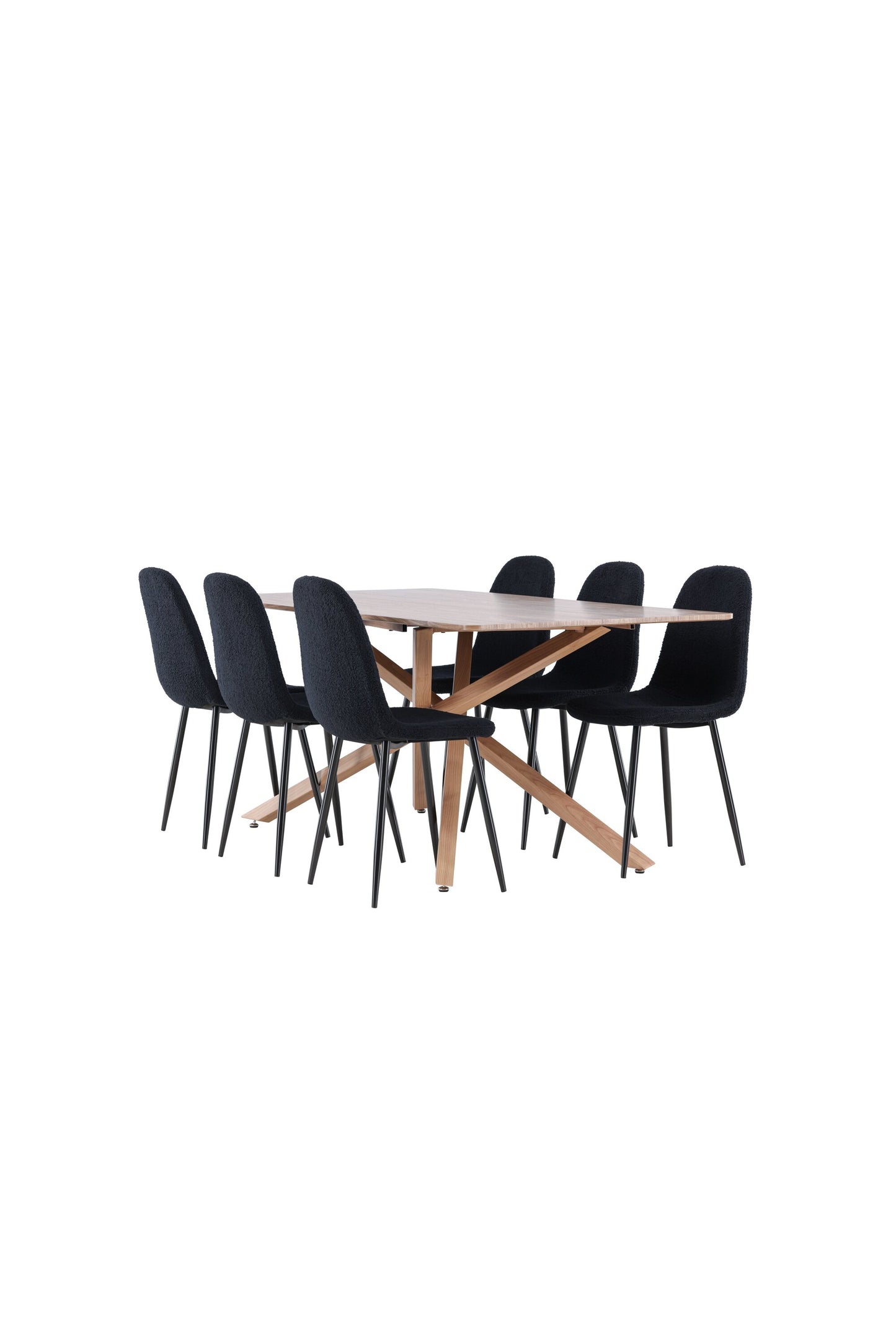 Piazza Matbord med Polar Stolarna – MDF