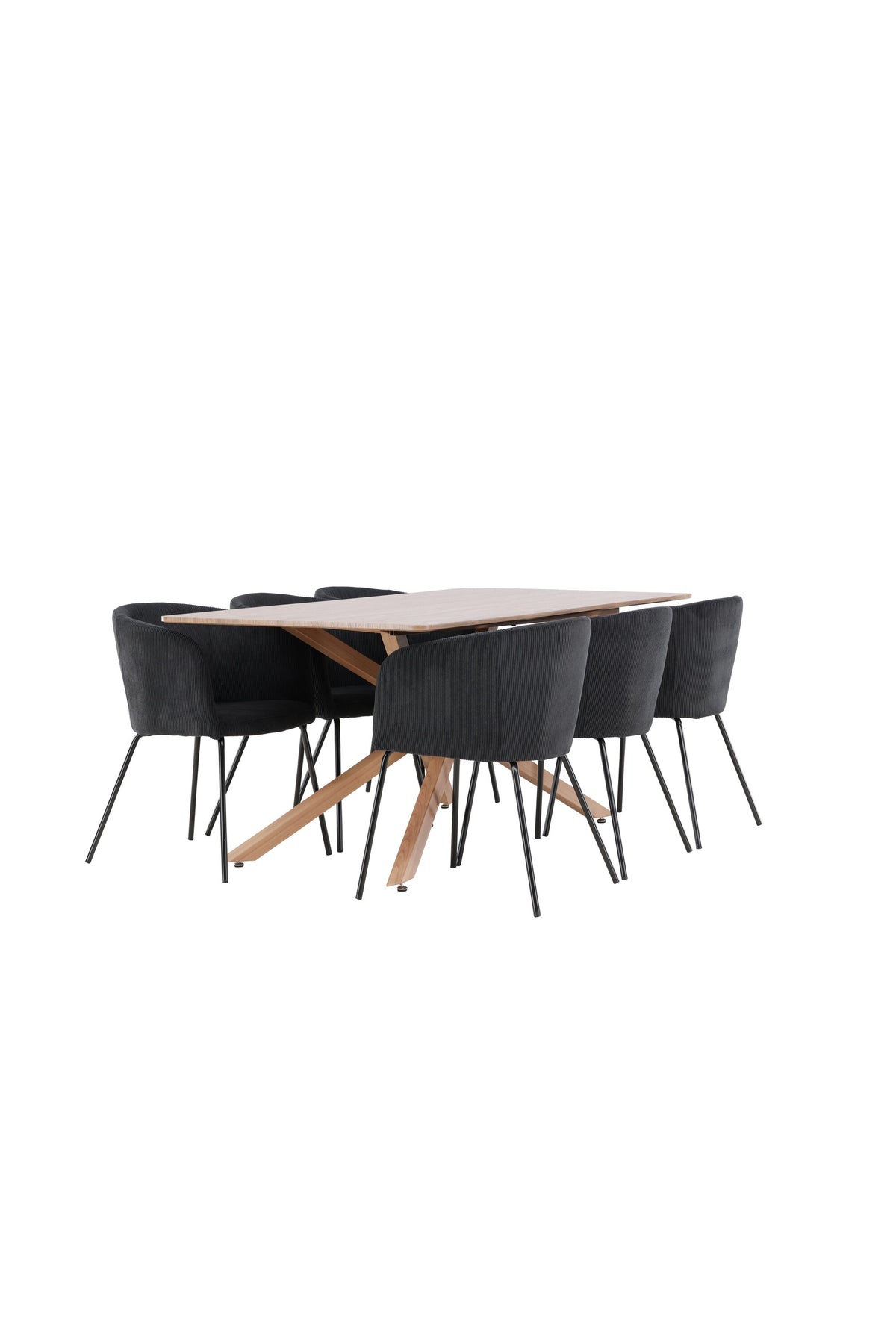 Piazza Matbord med Berit Stolarna – MDF