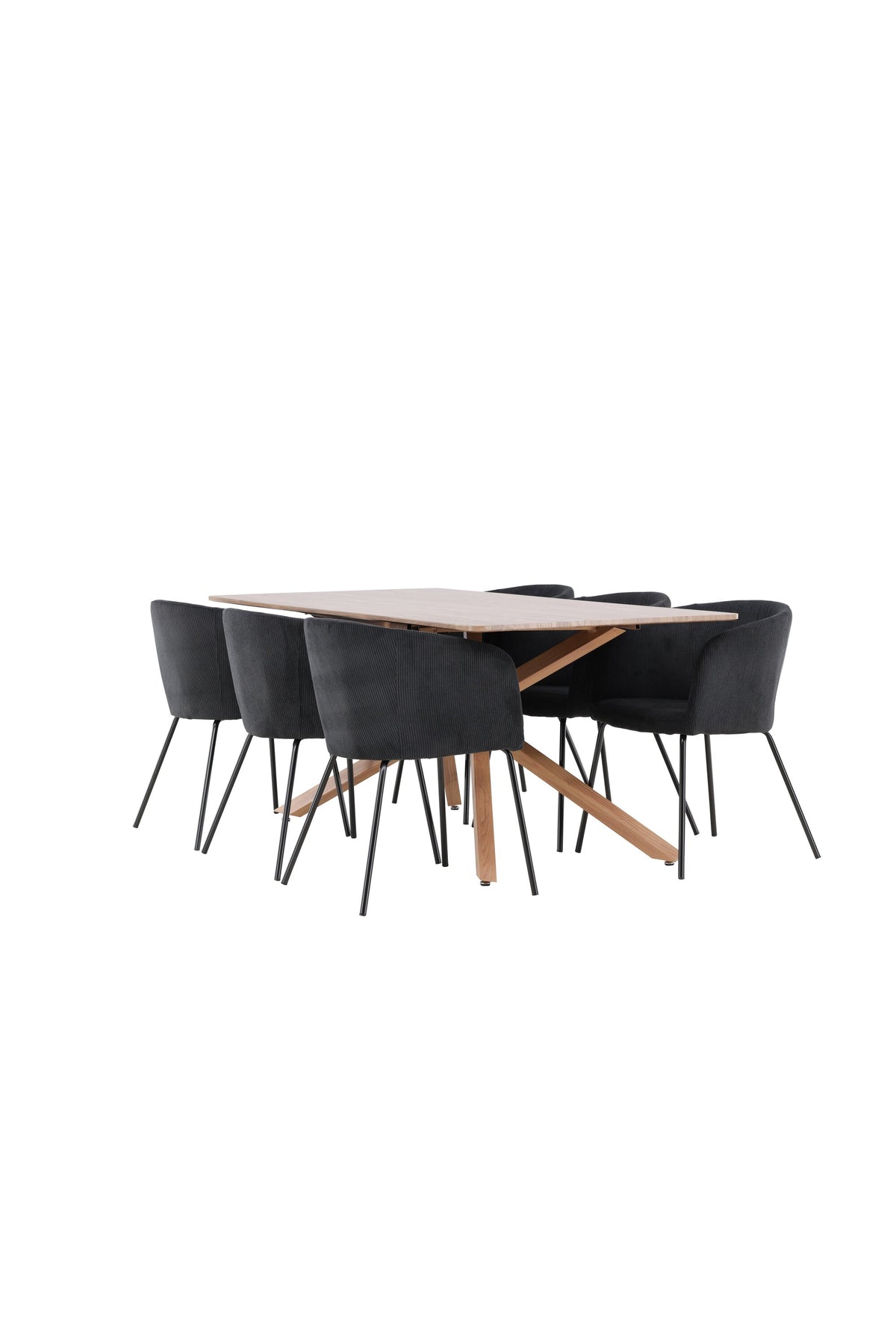 Piazza Matbord med Berit Stolarna – MDF