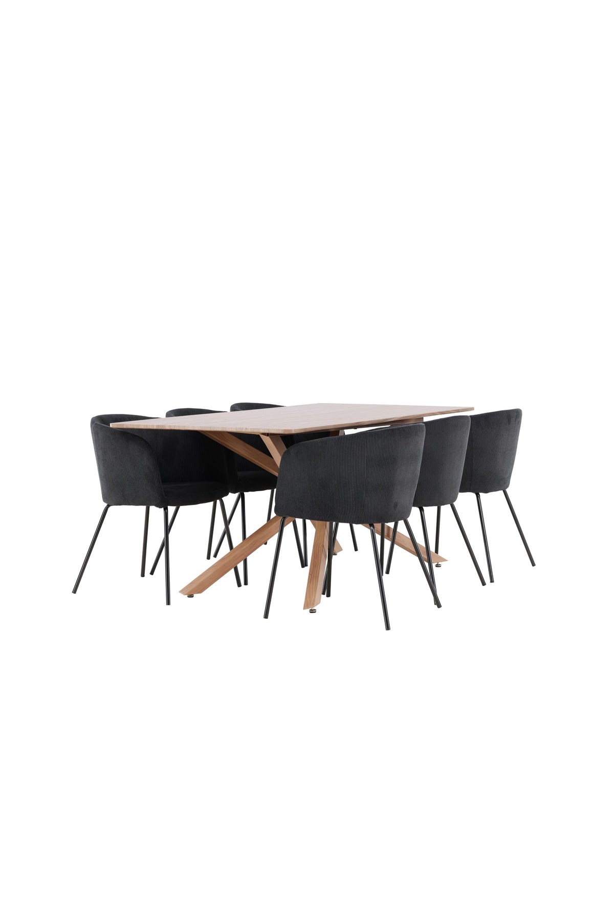 Piazza Matbord med Berit Stolarna – MDF