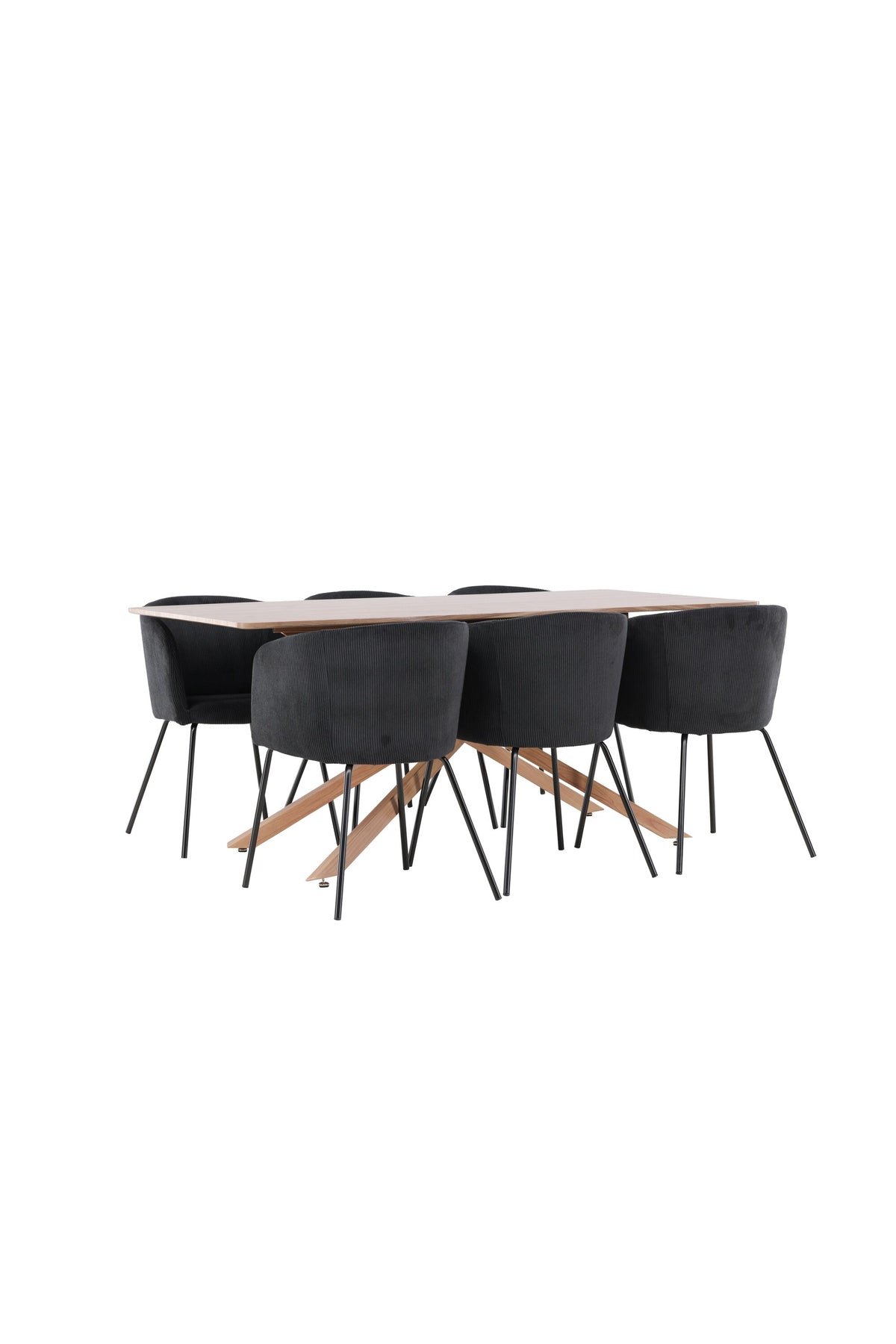 Piazza Matbord med Berit Stolarna – MDF