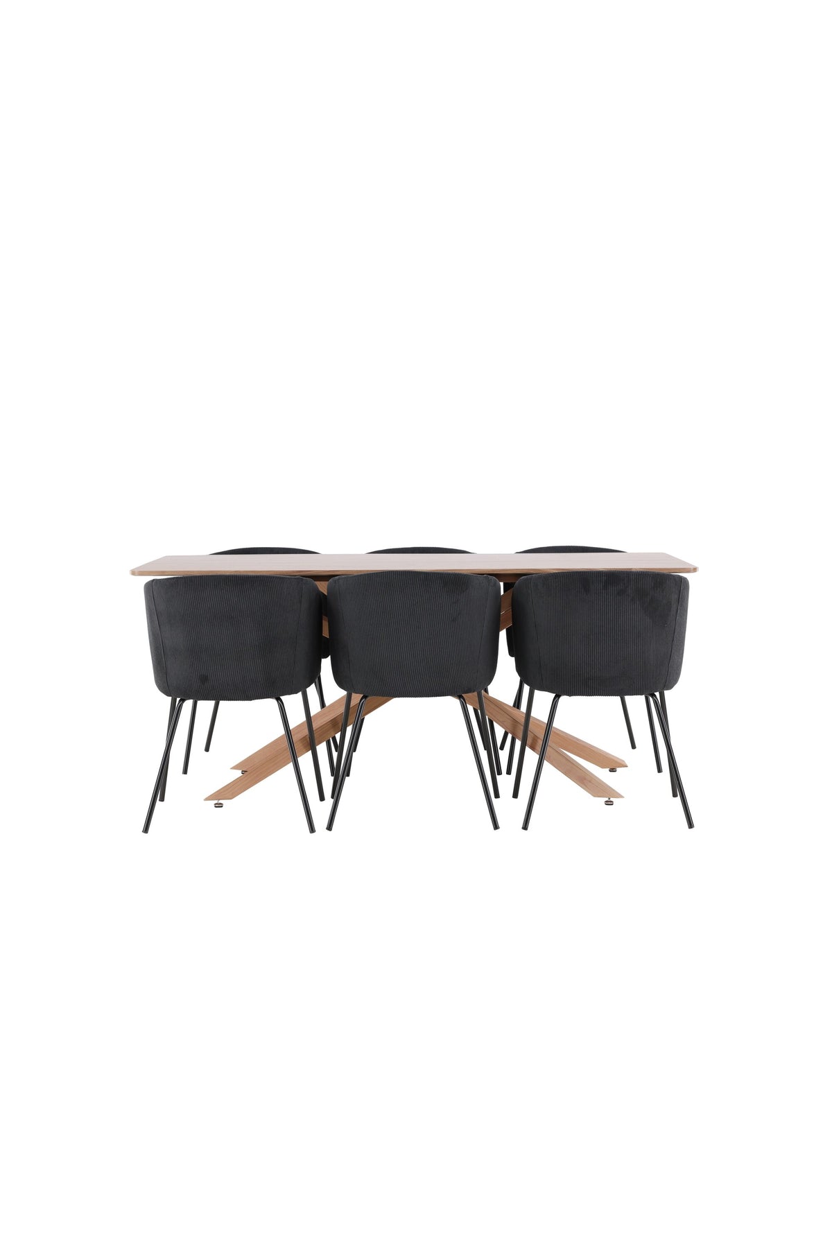 Piazza Matbord med Berit Stolarna – MDF