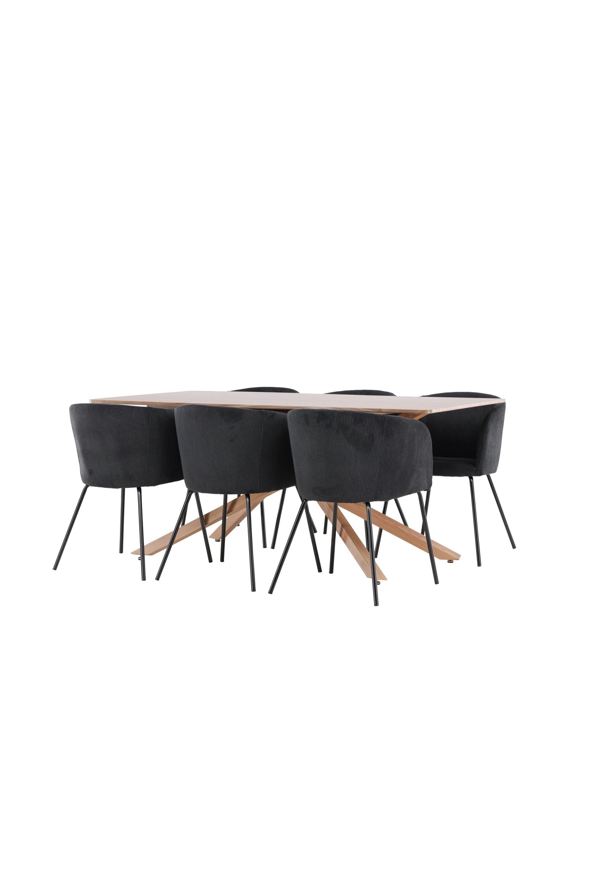 Piazza Matbord med Berit Stolarna – MDF