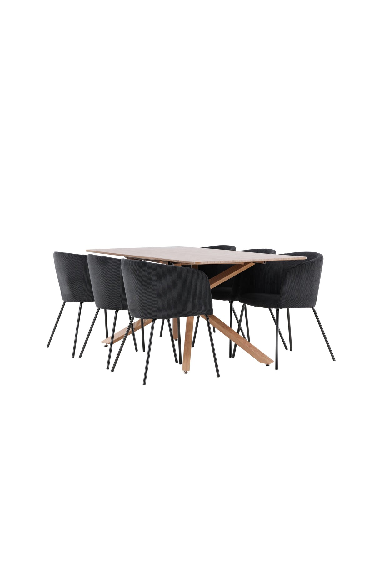 Piazza Matbord med Berit Stolarna – MDF