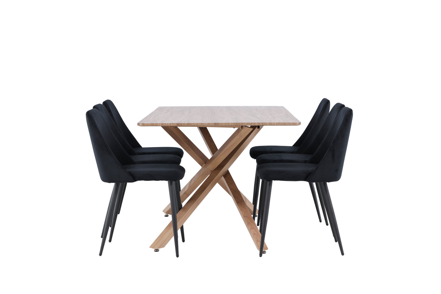 Piazza Matbord med Night Stolarna