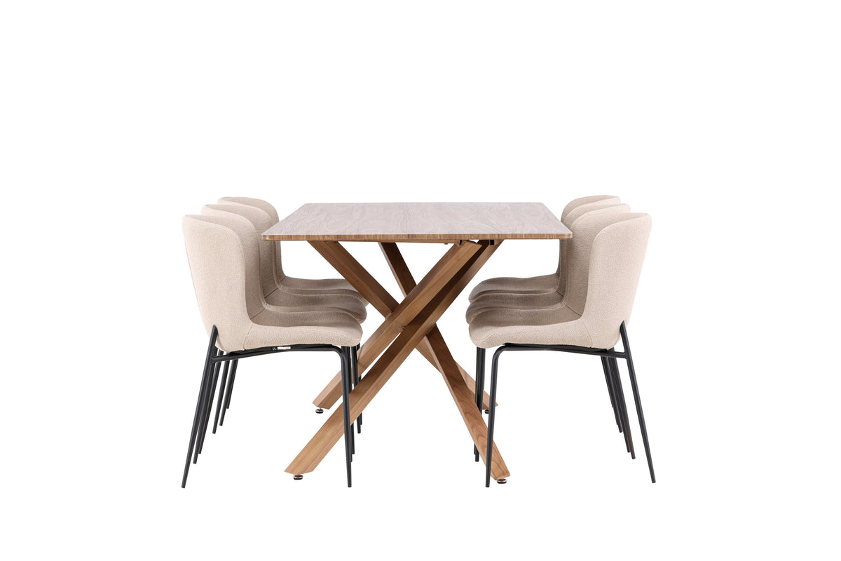 Piazza Matbord med Modesto Stolarna – MDF