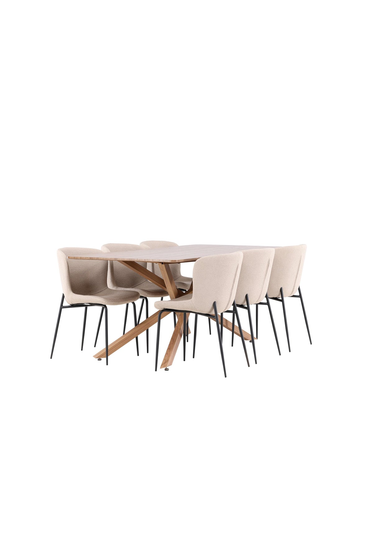 Piazza Matbord med Modesto Stolarna – MDF