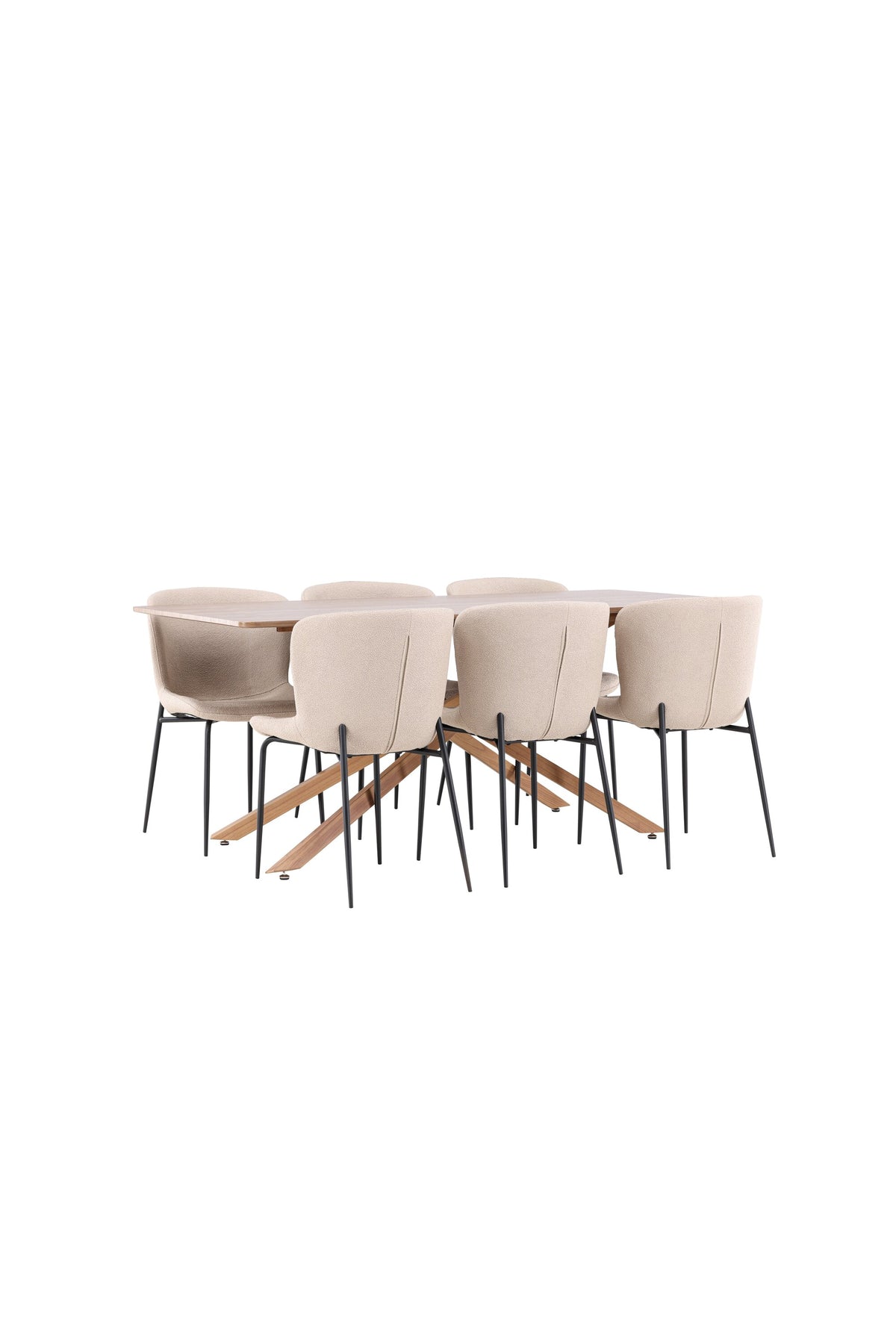 Piazza Matbord med Modesto Stolarna – MDF