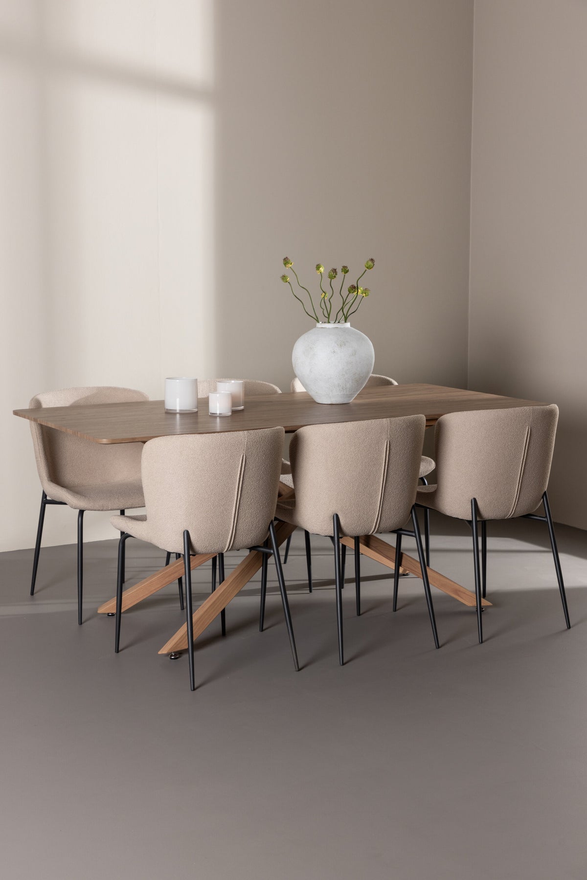 Piazza Matbord med Modesto Stolarna – MDF