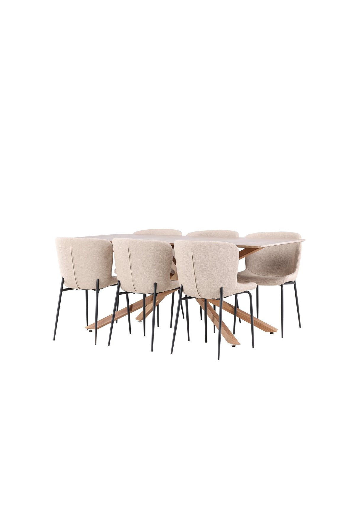 Piazza Matbord med Modesto Stolarna – MDF