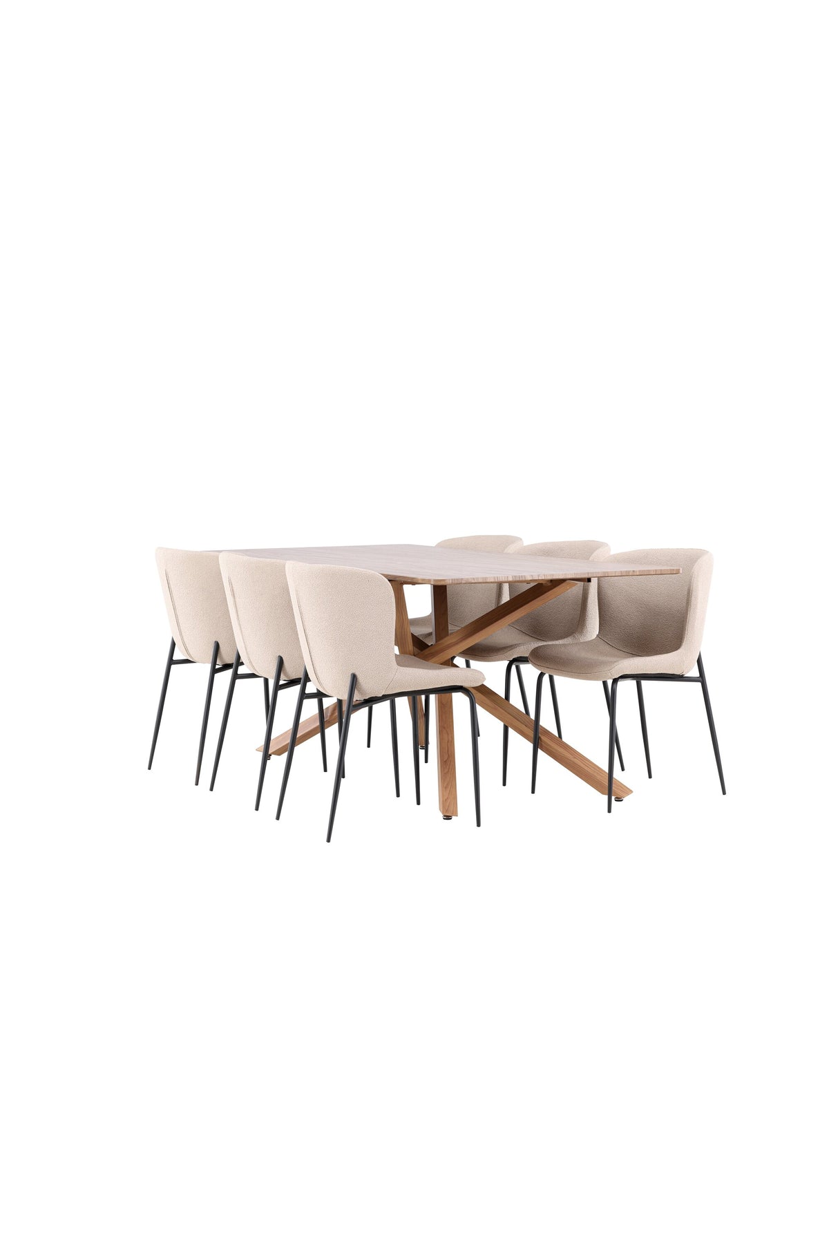 Piazza Matbord med Modesto Stolarna – MDF