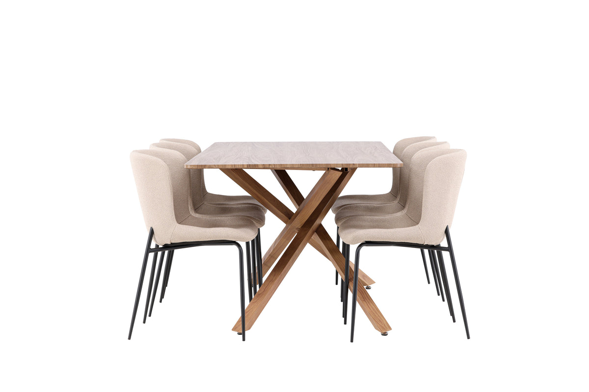 Piazza Matbord med Modesto Stolarna – MDF