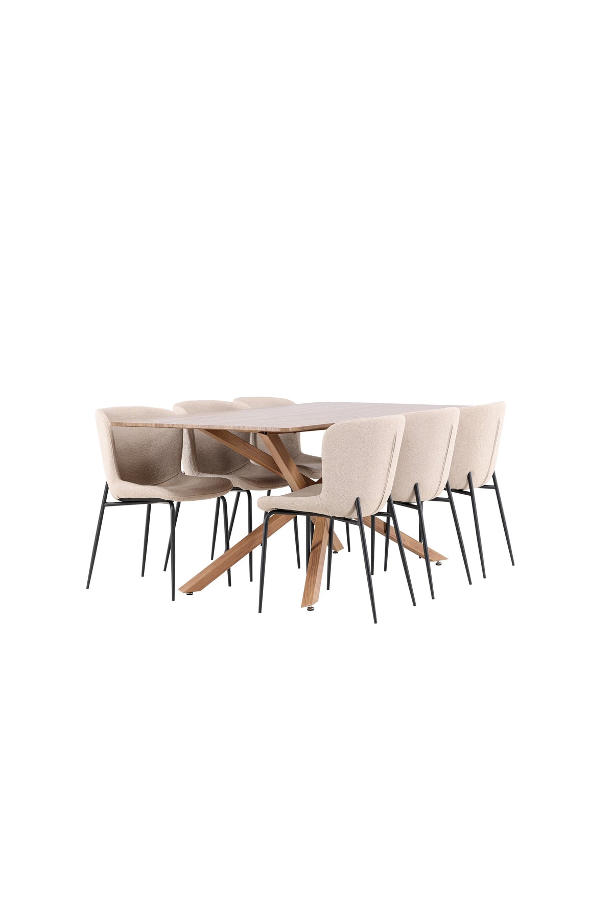 Piazza Matbord med Modesto Stolarna – MDF