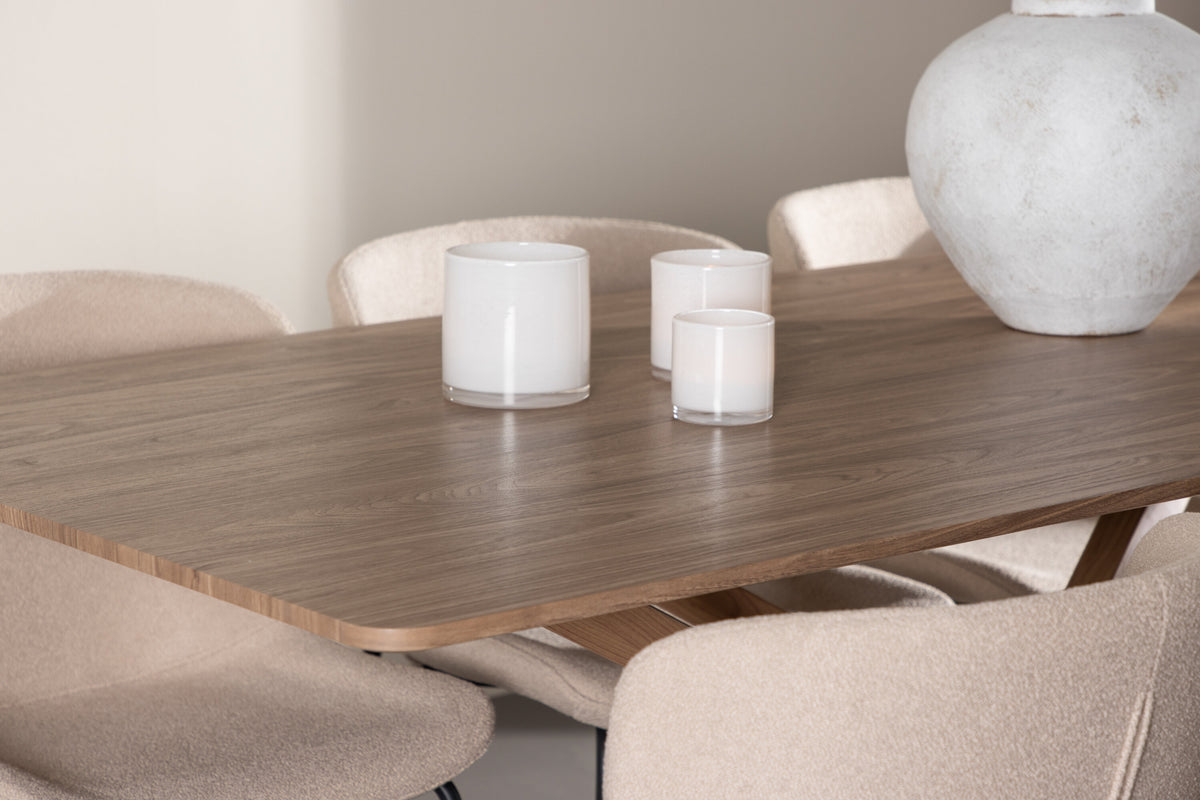 Piazza Matbord med Modesto Stolarna – MDF