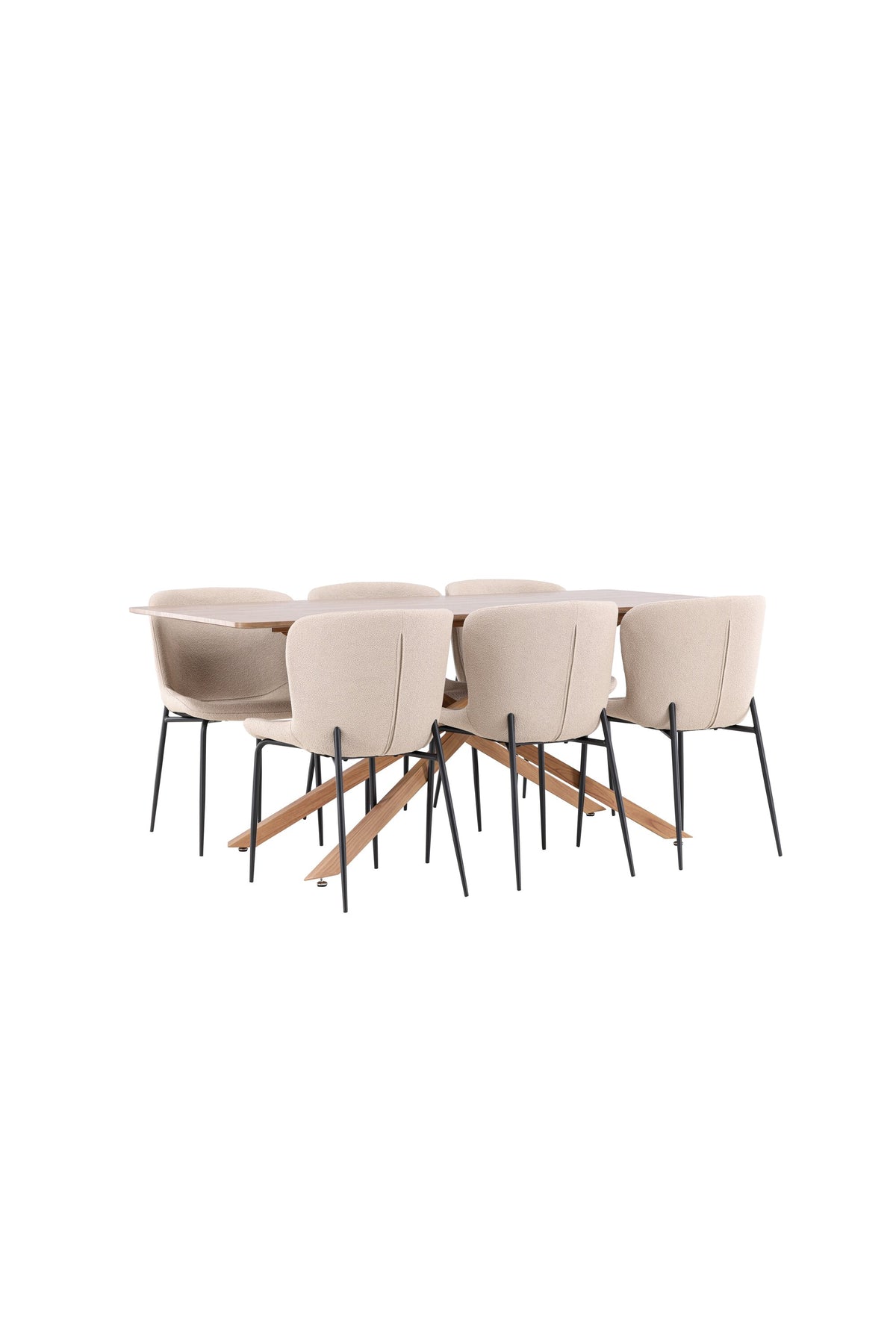 Piazza Matbord med Modesto Stolarna – MDF
