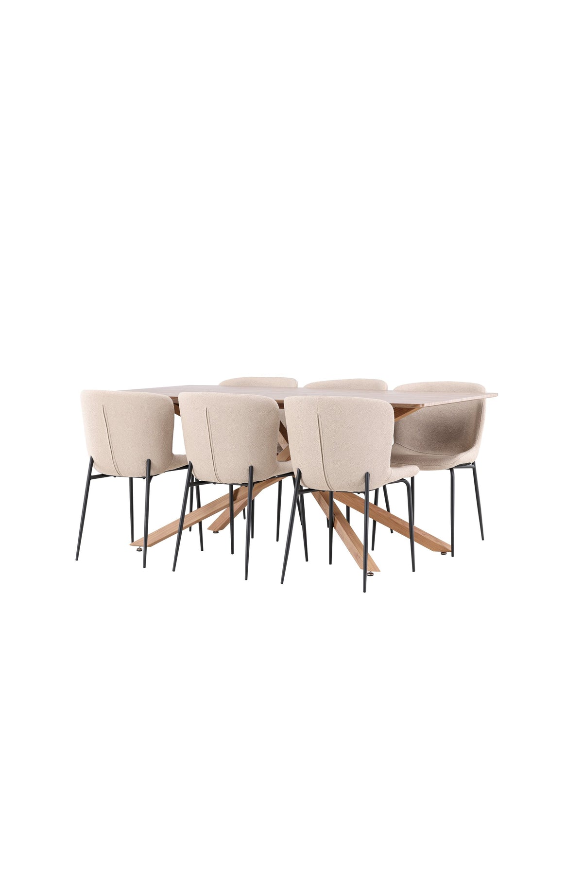 Piazza Matbord med Modesto Stolarna – MDF