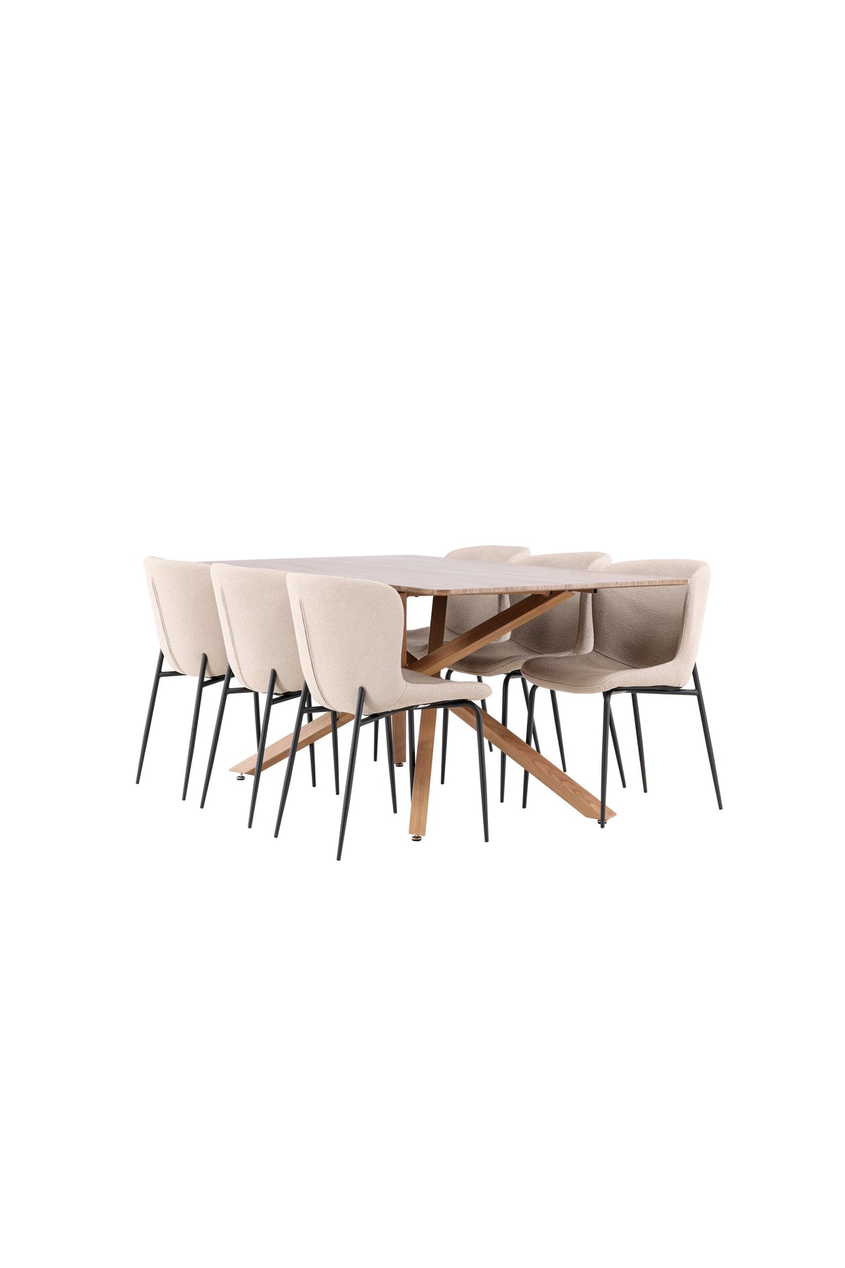 Piazza Matbord med Modesto Stolarna – MDF