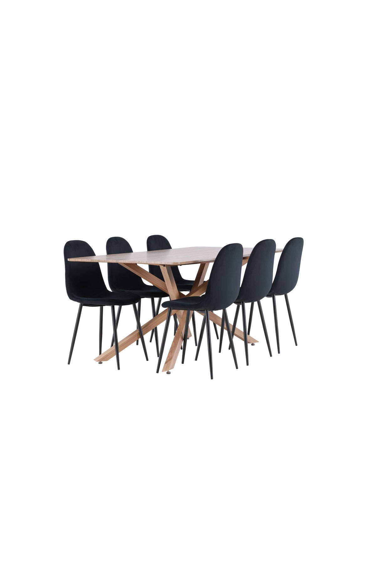 Piazza Matbord med Polar Stolarna – MDF