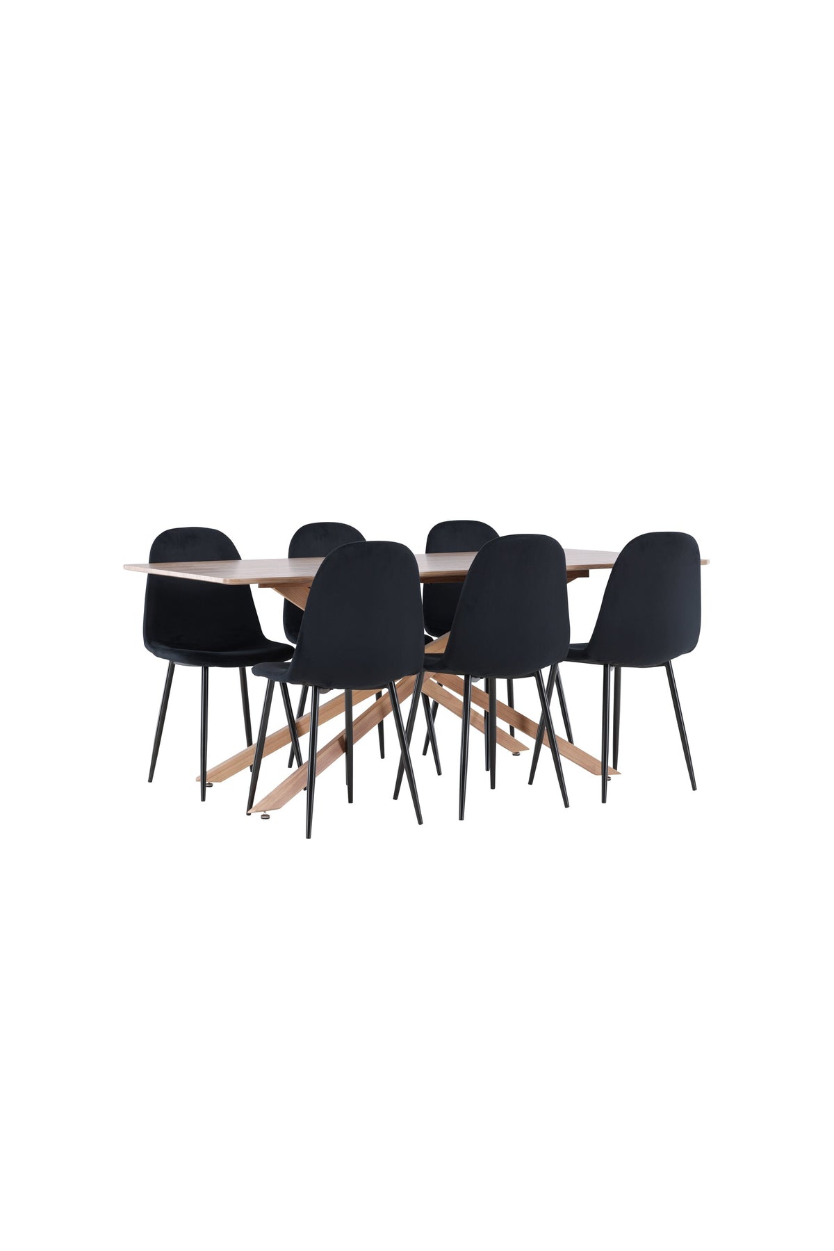 Piazza Matbord med Polar Stolarna – MDF