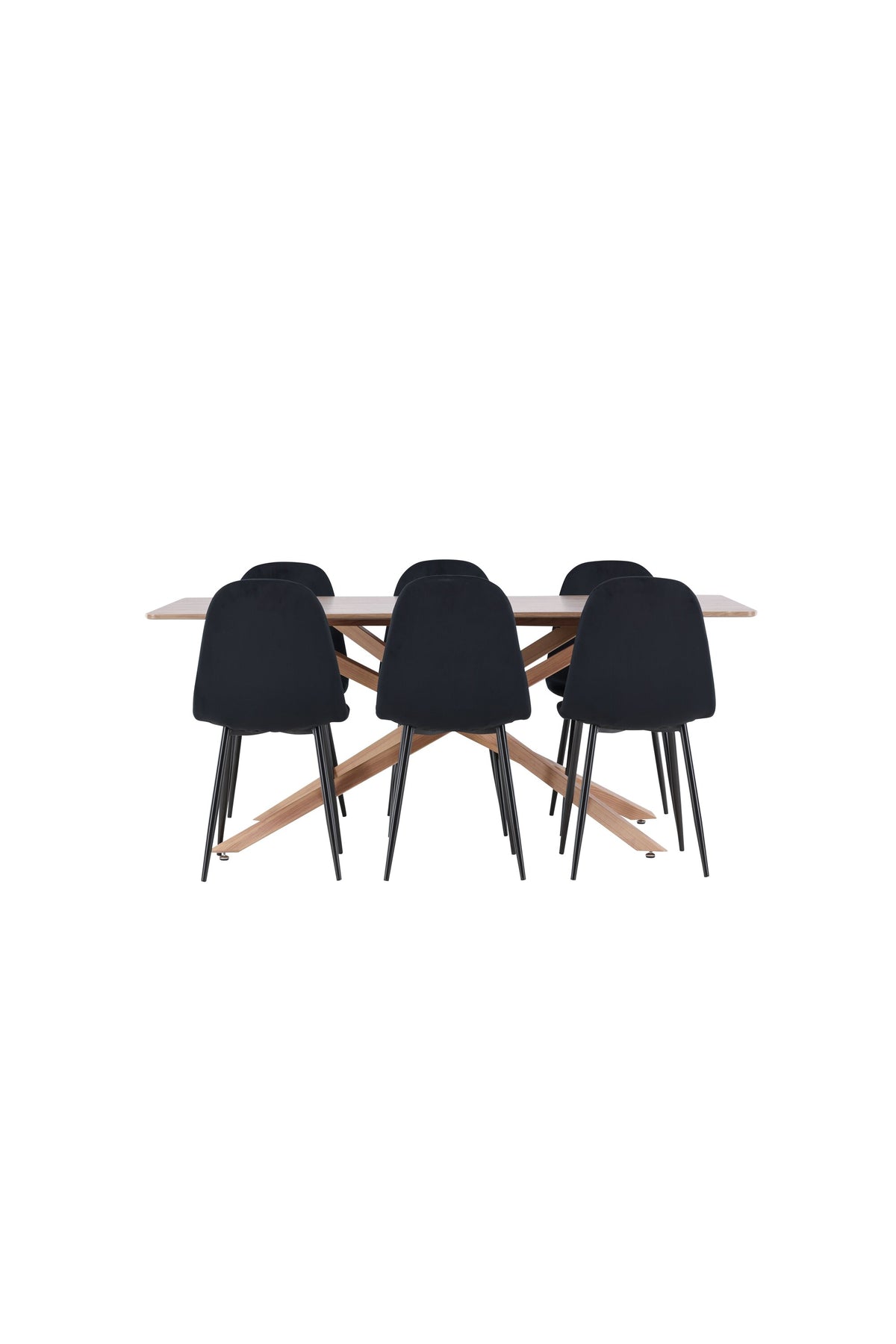 Piazza Matbord med Polar Stolarna – MDF