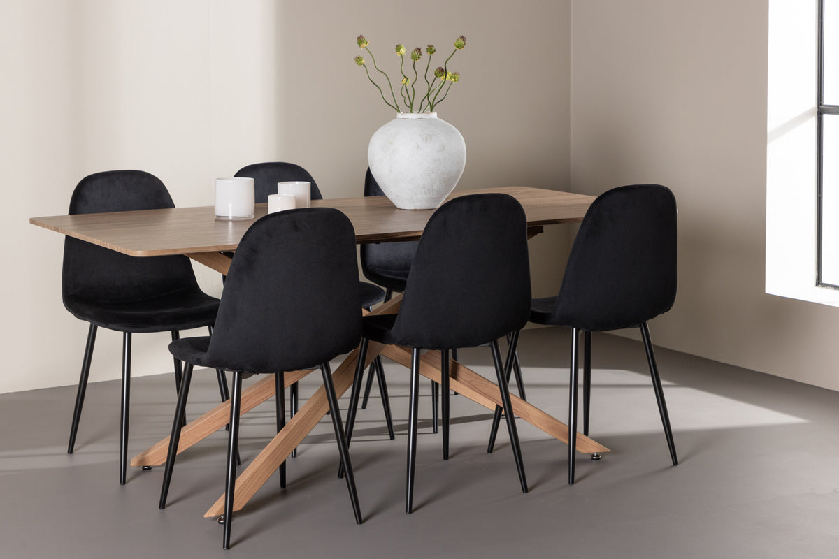 Piazza Matbord med Polar Stolarna – MDF