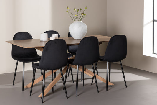 Piazza Matbord med Polar Stolarna – MDF