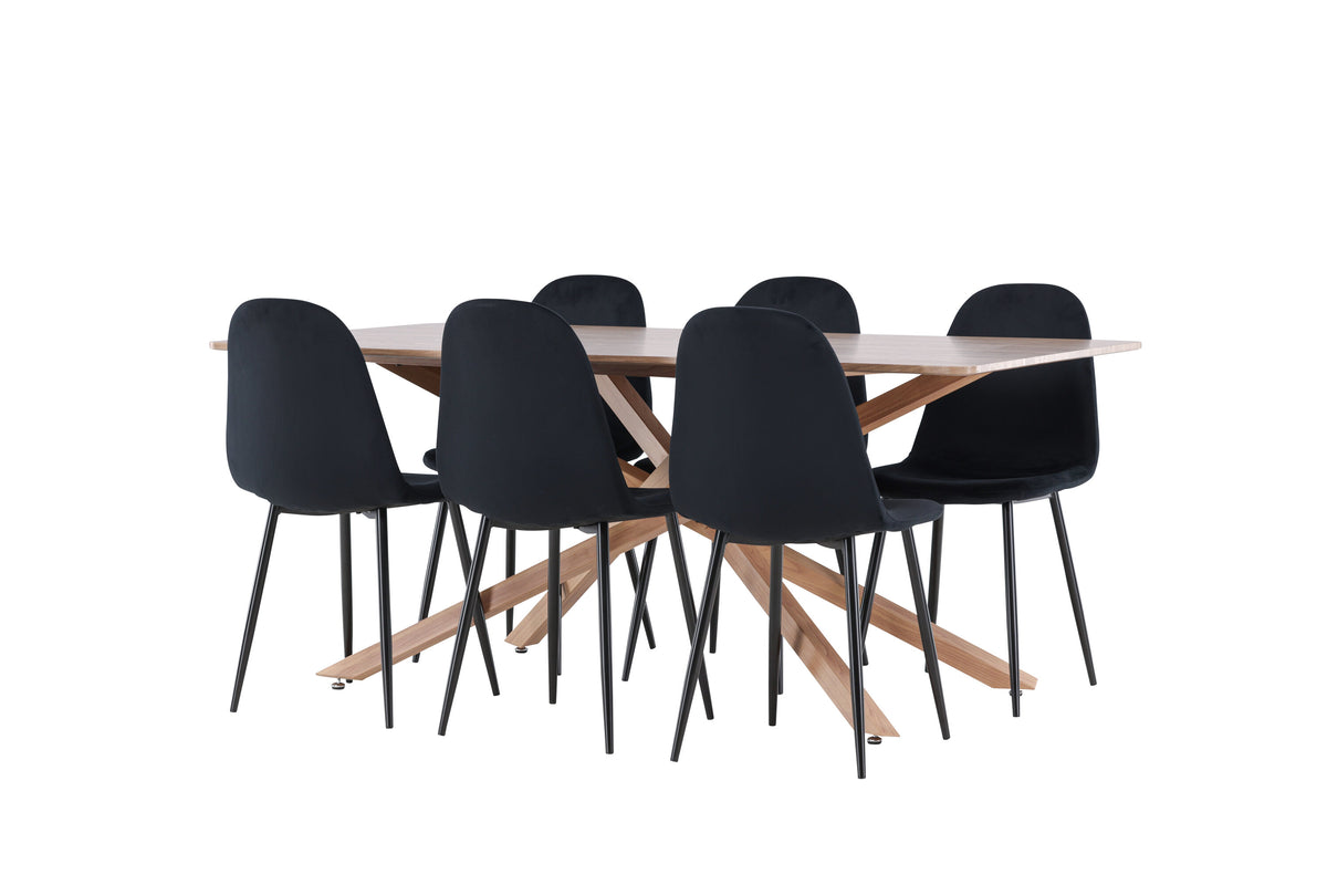 Piazza Matbord med Polar Stolarna – MDF