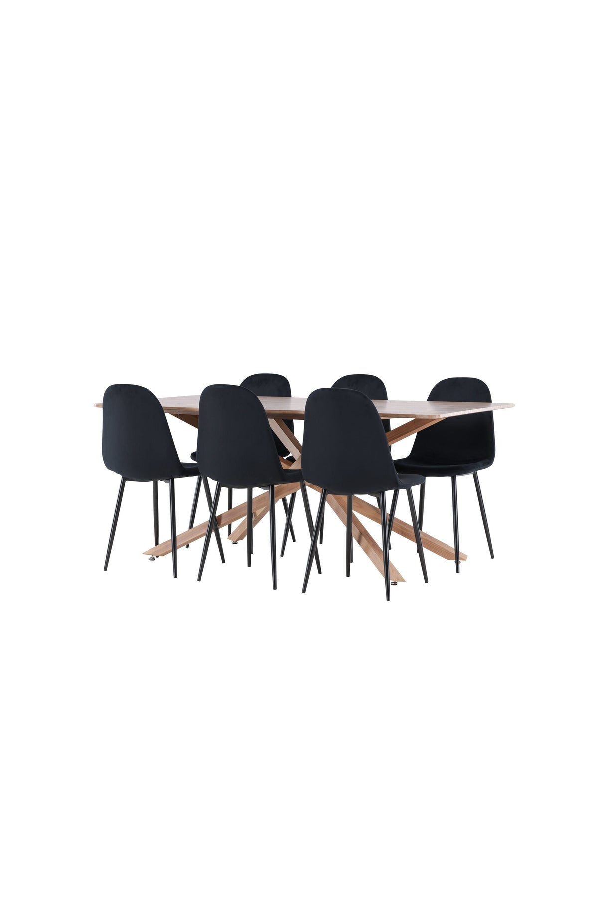 Piazza Matbord med Polar Stolarna – MDF