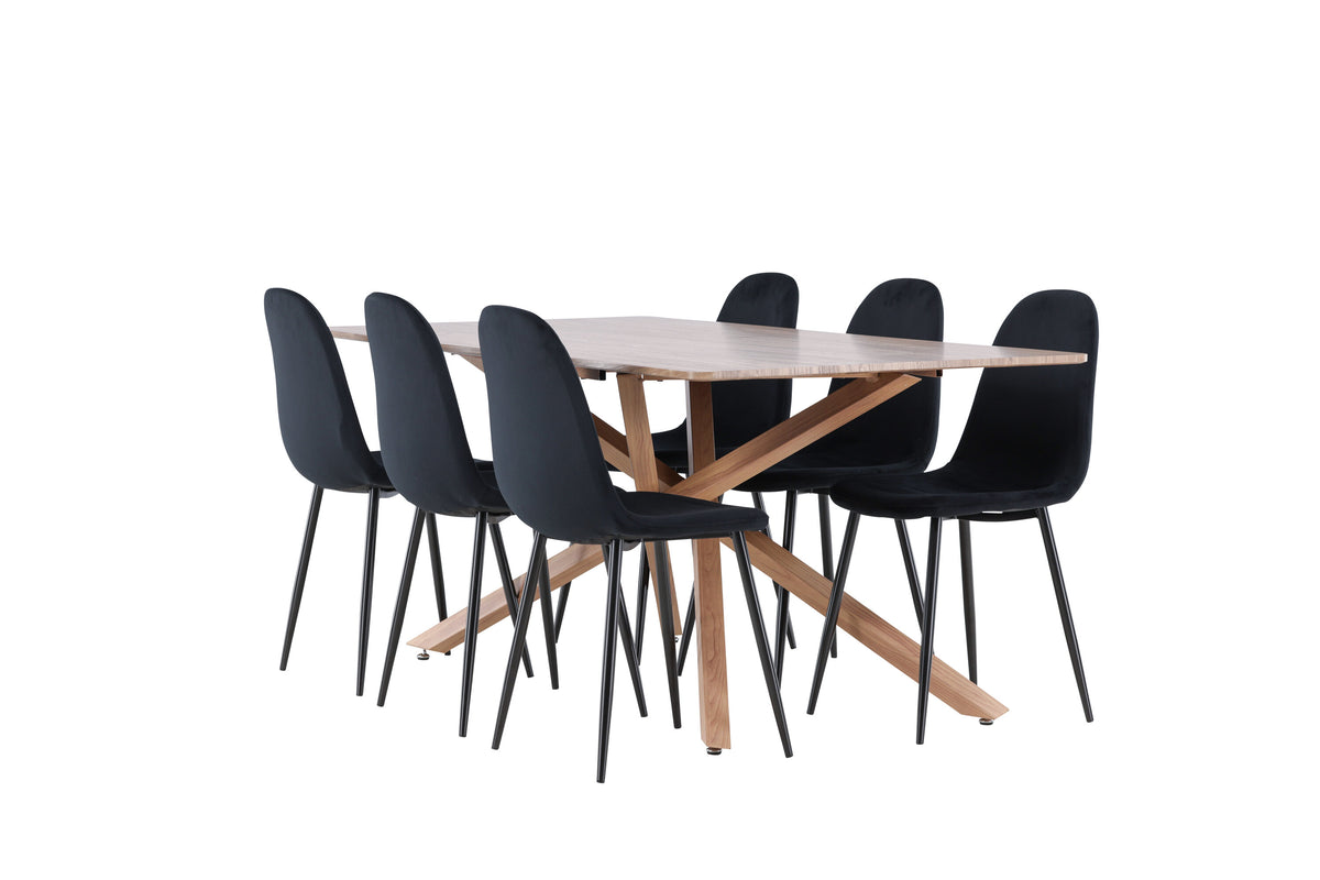 Piazza Matbord med Polar Stolarna – MDF
