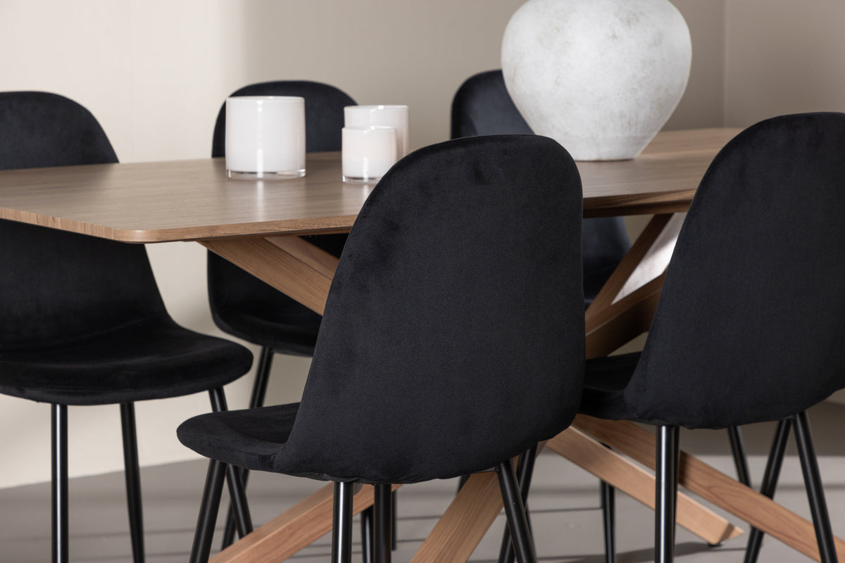 Piazza Matbord med Polar Stolarna – MDF