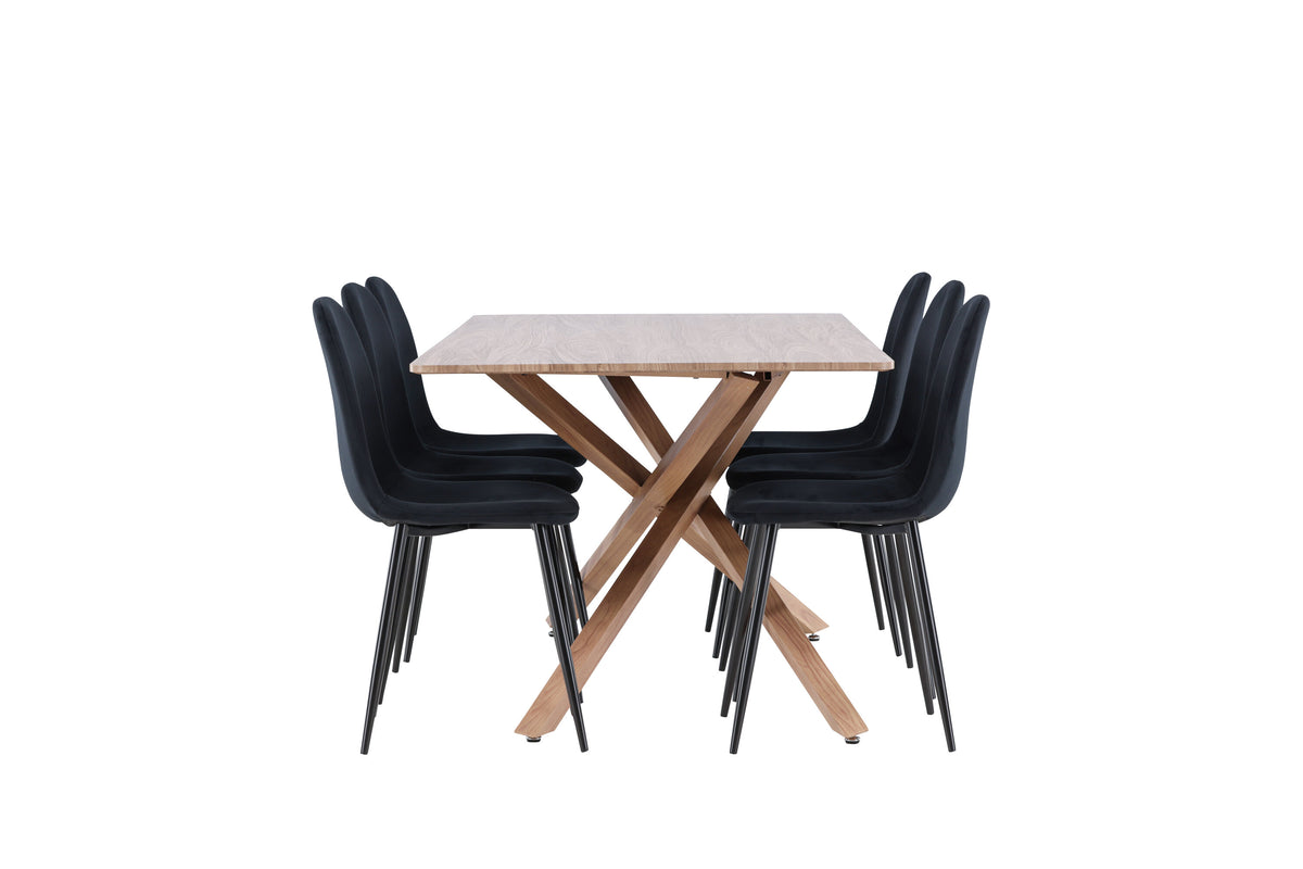 Piazza Matbord med Polar Stolarna – MDF