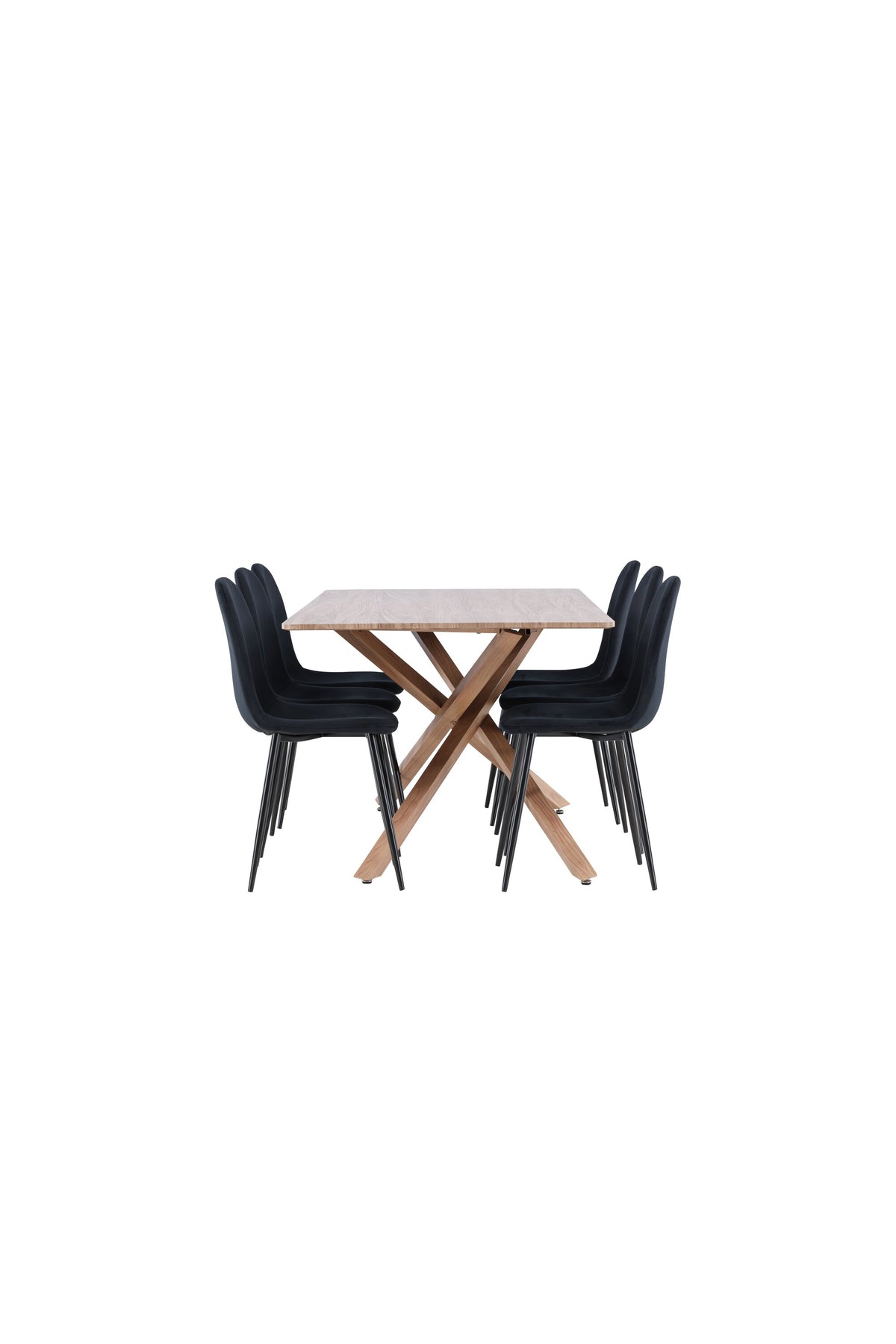 Piazza Matbord med Polar Stolarna – MDF
