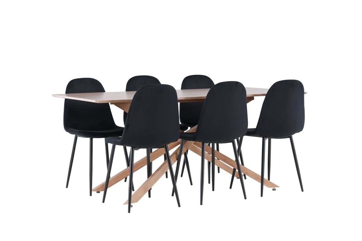 Piazza Matbord med Polar Stolarna – MDF