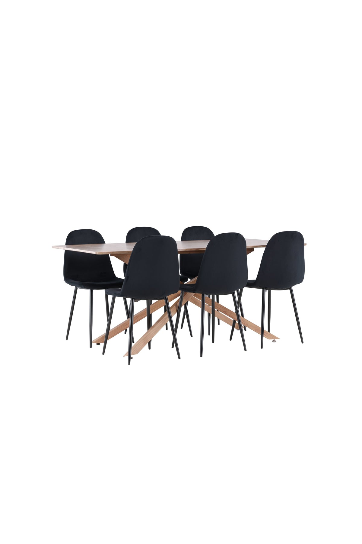 Piazza Matbord med Polar Stolarna – MDF
