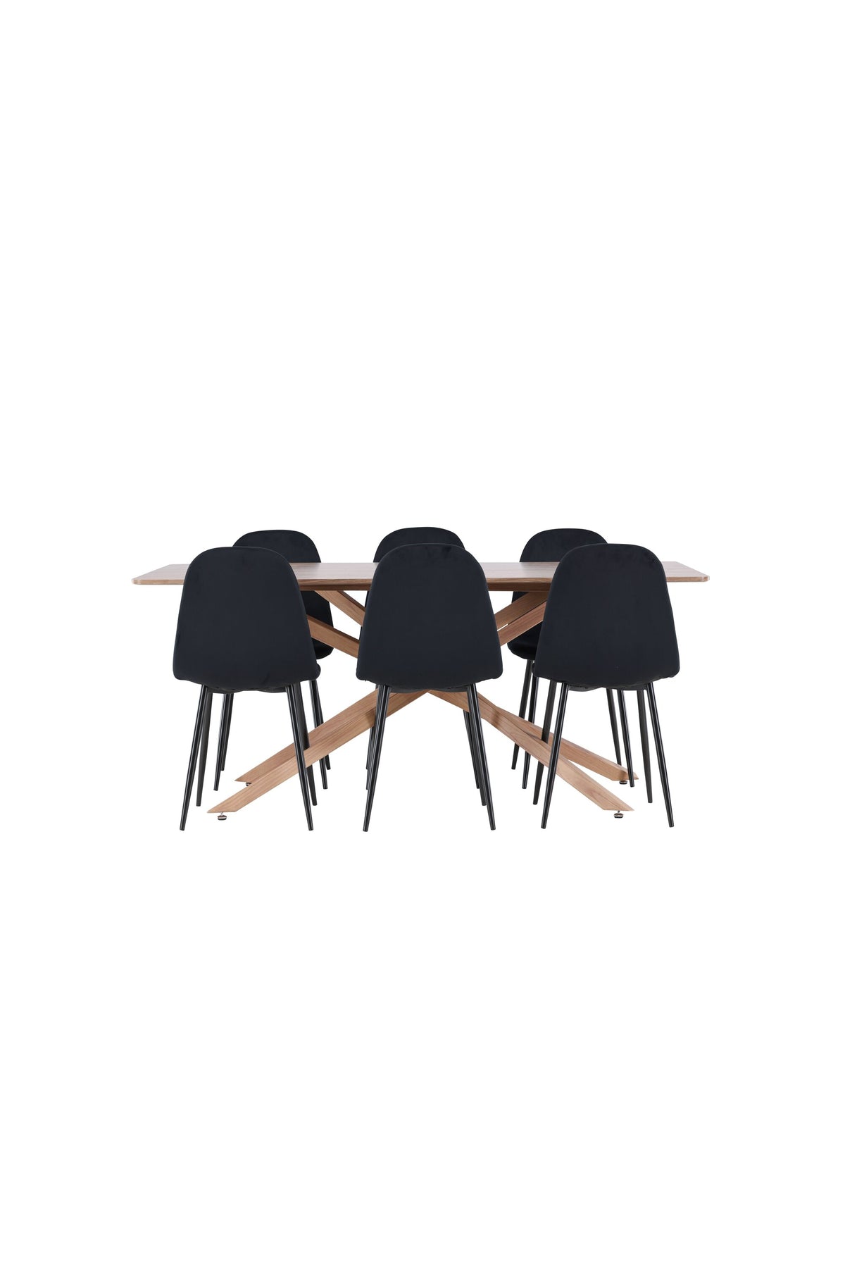 Piazza Matbord med Polar Stolarna – MDF