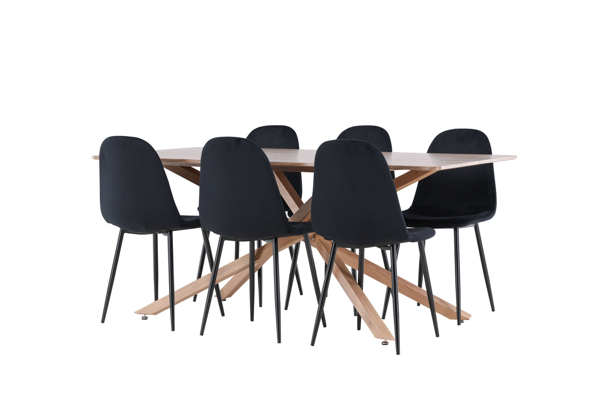 Piazza Matbord med Polar Stolarna – MDF