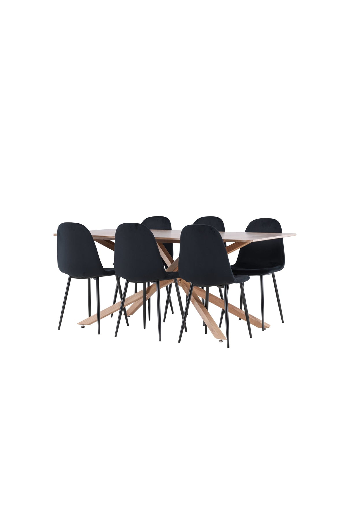 Piazza Matbord med Polar Stolarna – MDF