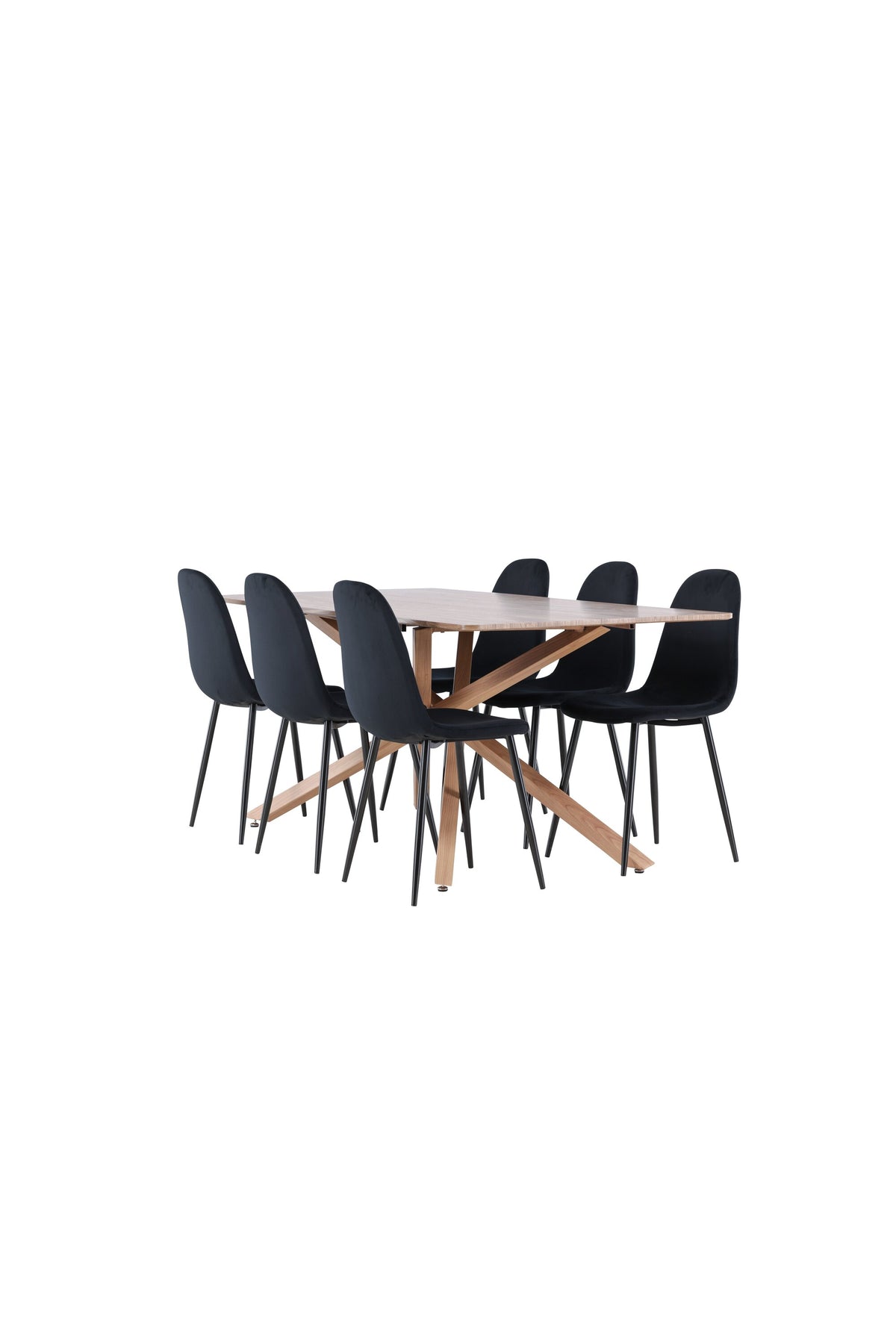 Piazza Matbord med Polar Stolarna – MDF