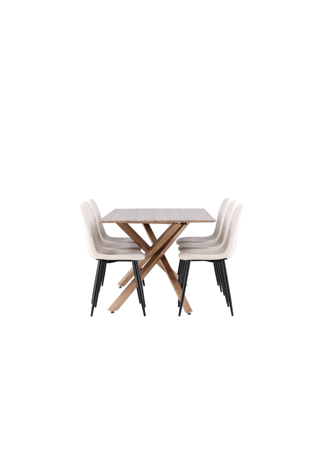 Piazza Matbord med Polar Stolarna – MDF