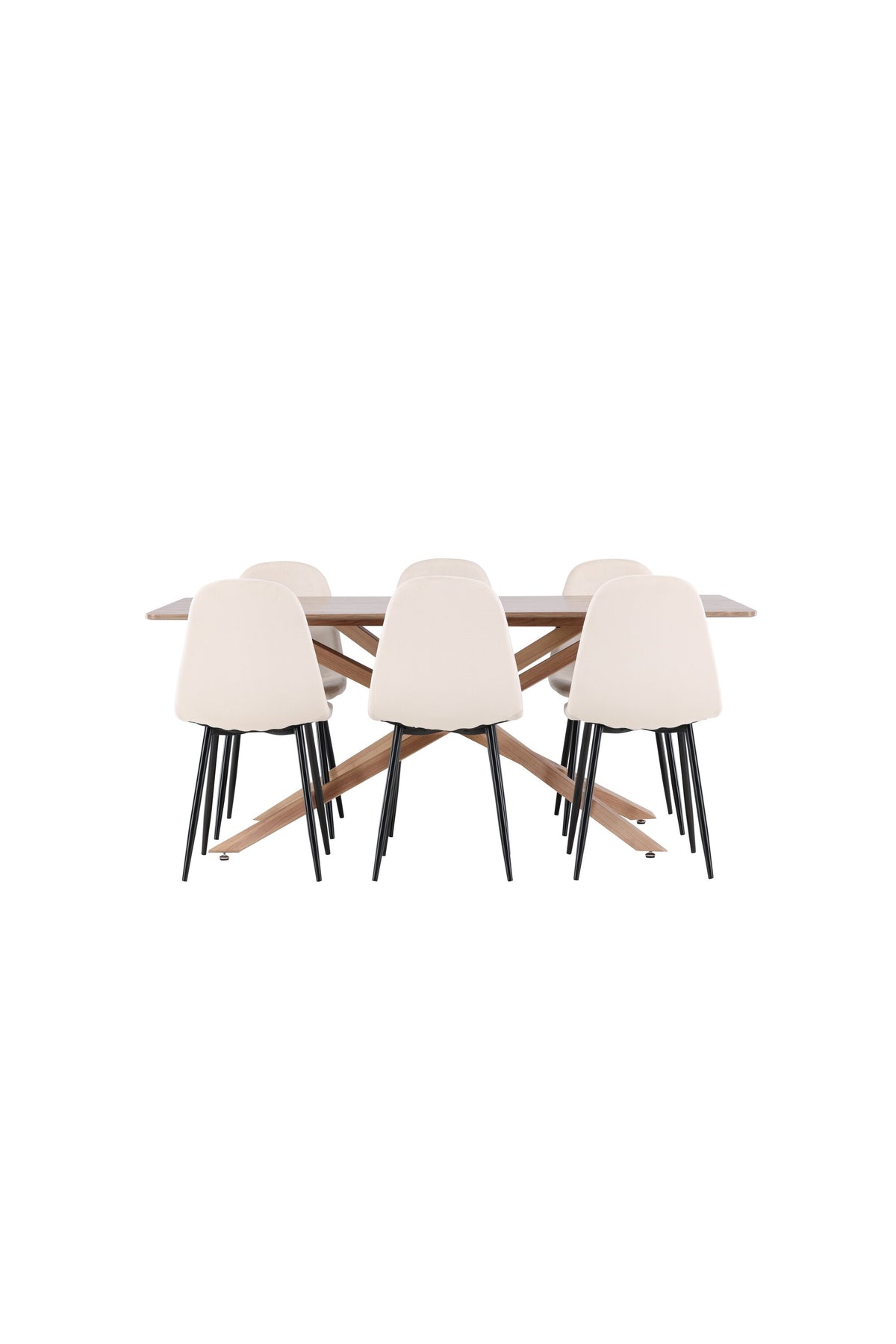 Piazza Matbord med Polar Stolarna – MDF