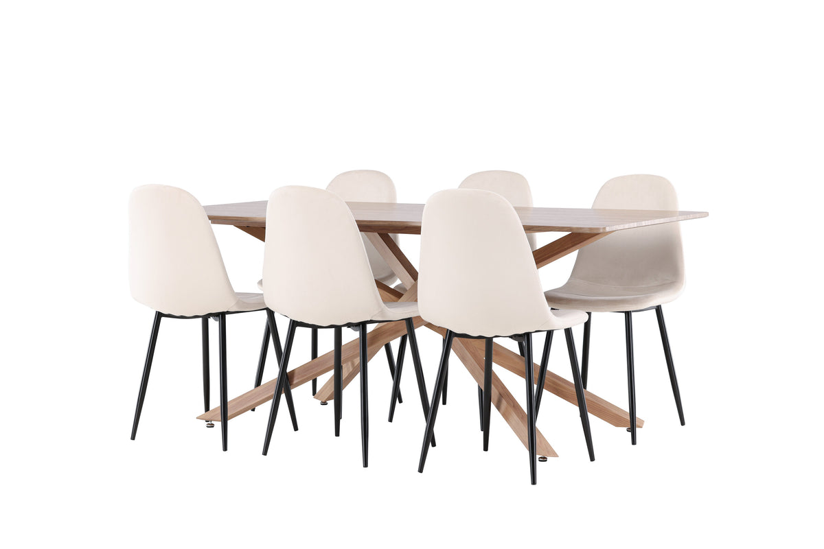 Piazza Matbord med Polar Stolarna – MDF